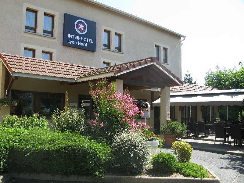 Greet Hotel Massieux Lyon Nord Exteriör bild