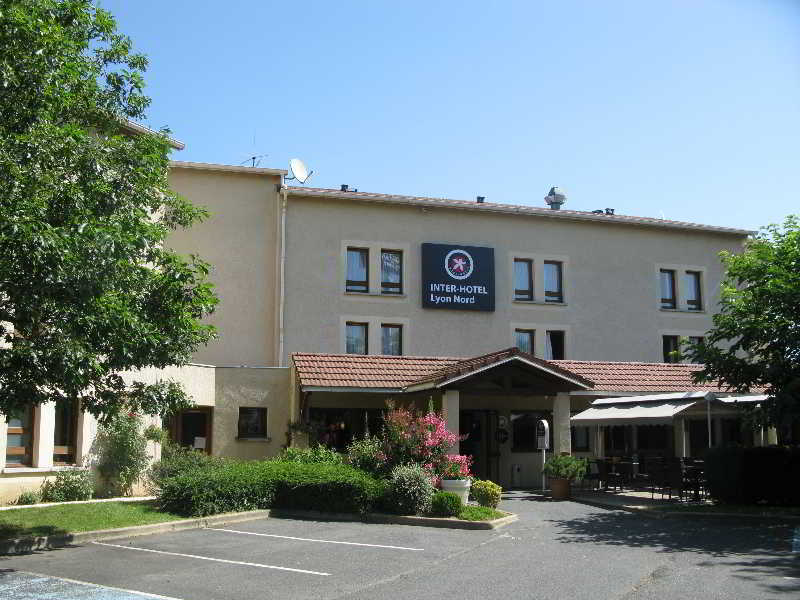 Greet Hotel Massieux Lyon Nord Exteriör bild